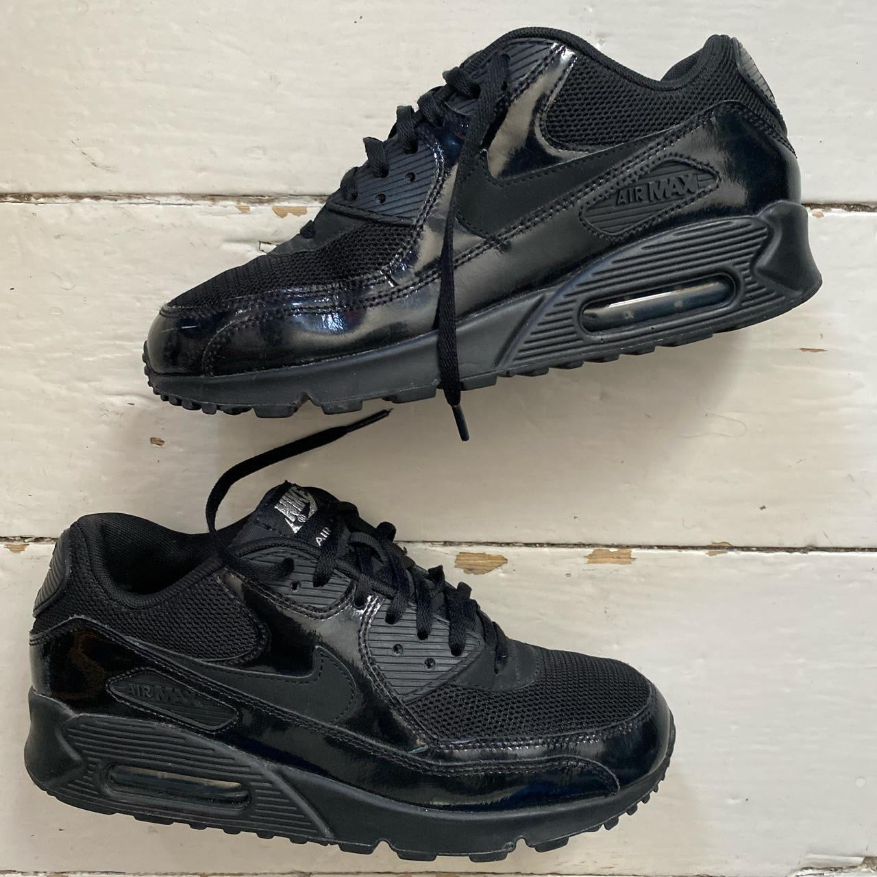 Nike Air Max 90 Black Patent (UK 6)