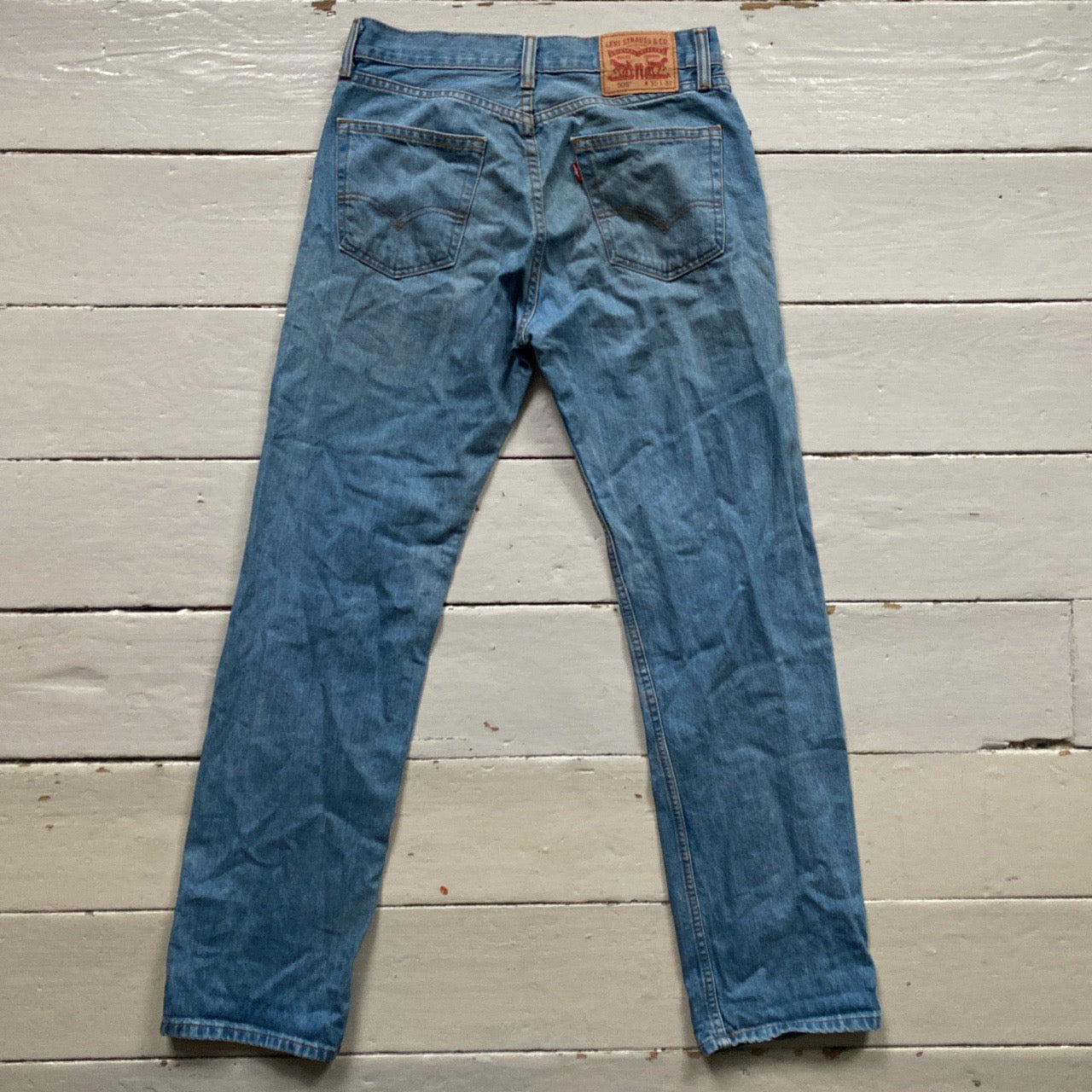 Levis 505 Light Blue Jeans (30/32)