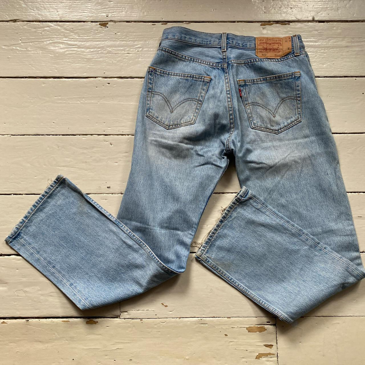 Levis 502 Light Wash Jeans (32/32)