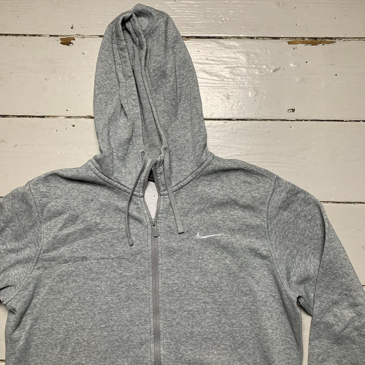 Nike Swoosh Hoodie Grey (Large)