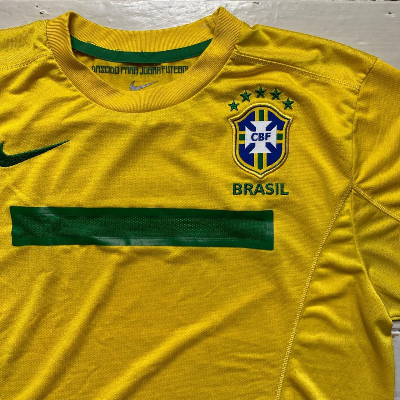 Brasil Nike Jersey Yellow (Medium)