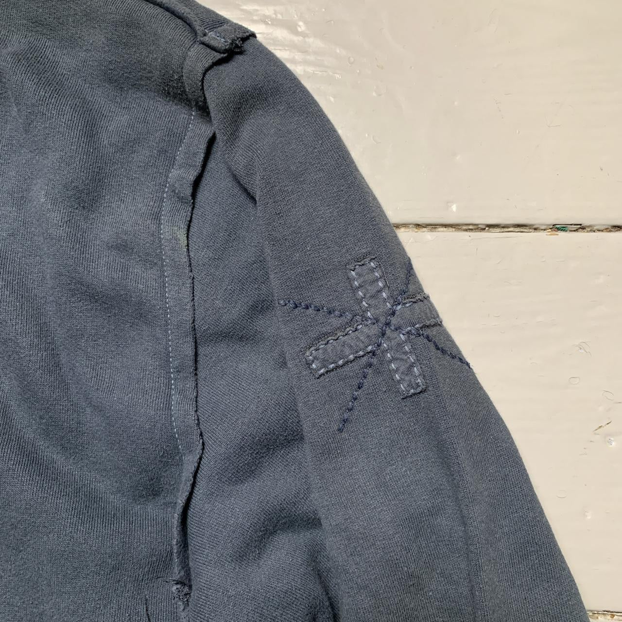 French Connection Vintage FCUK Zip Jumper (XL)