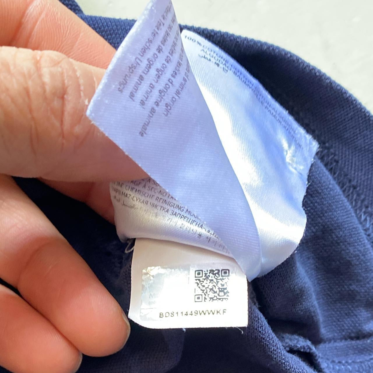 Moncler Navy Polo Shirt (Large)