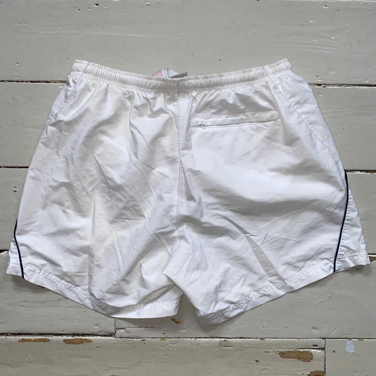 Nike Swoosh White Shorts (XL)