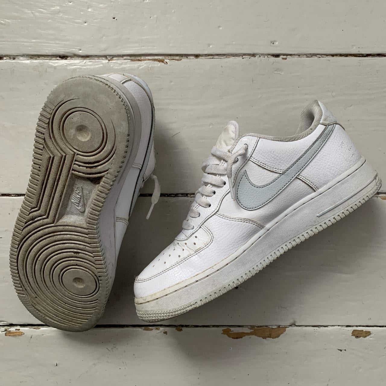 Nike Air Force 1 White and Grey (UK 7)