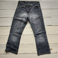 Levis 507 Charcoal Bootcut Jeans (34/27)