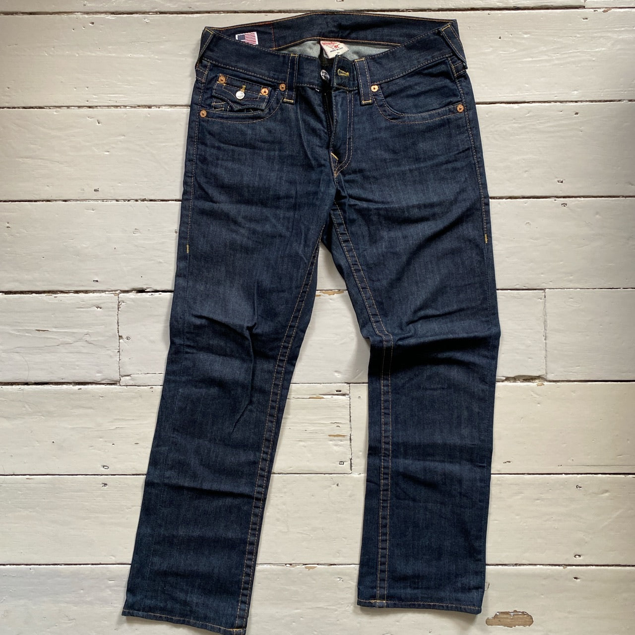 True Religion Ricky Dark Navy Jeans (31/31)