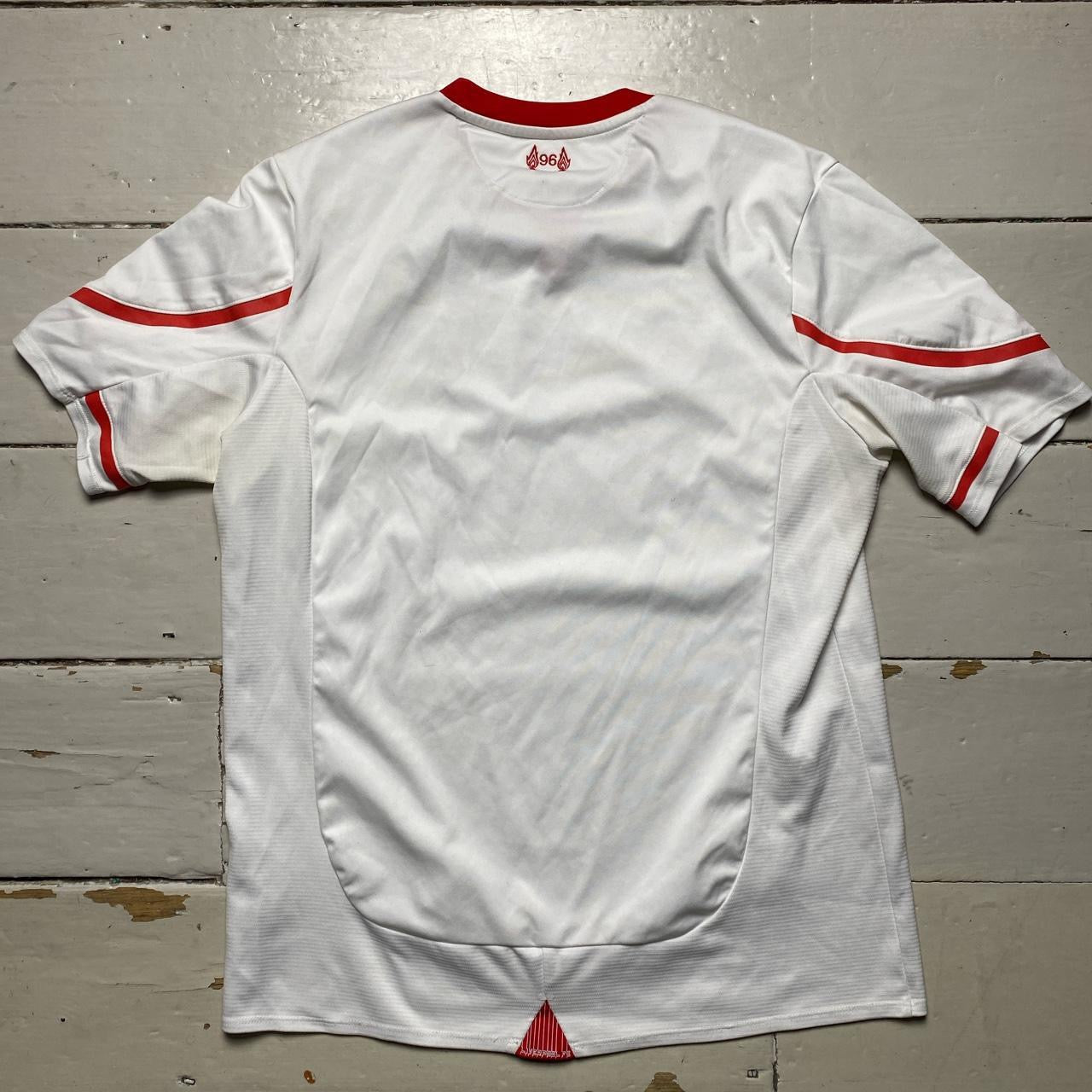 Liverpool New Balance White Jersey (Medium)