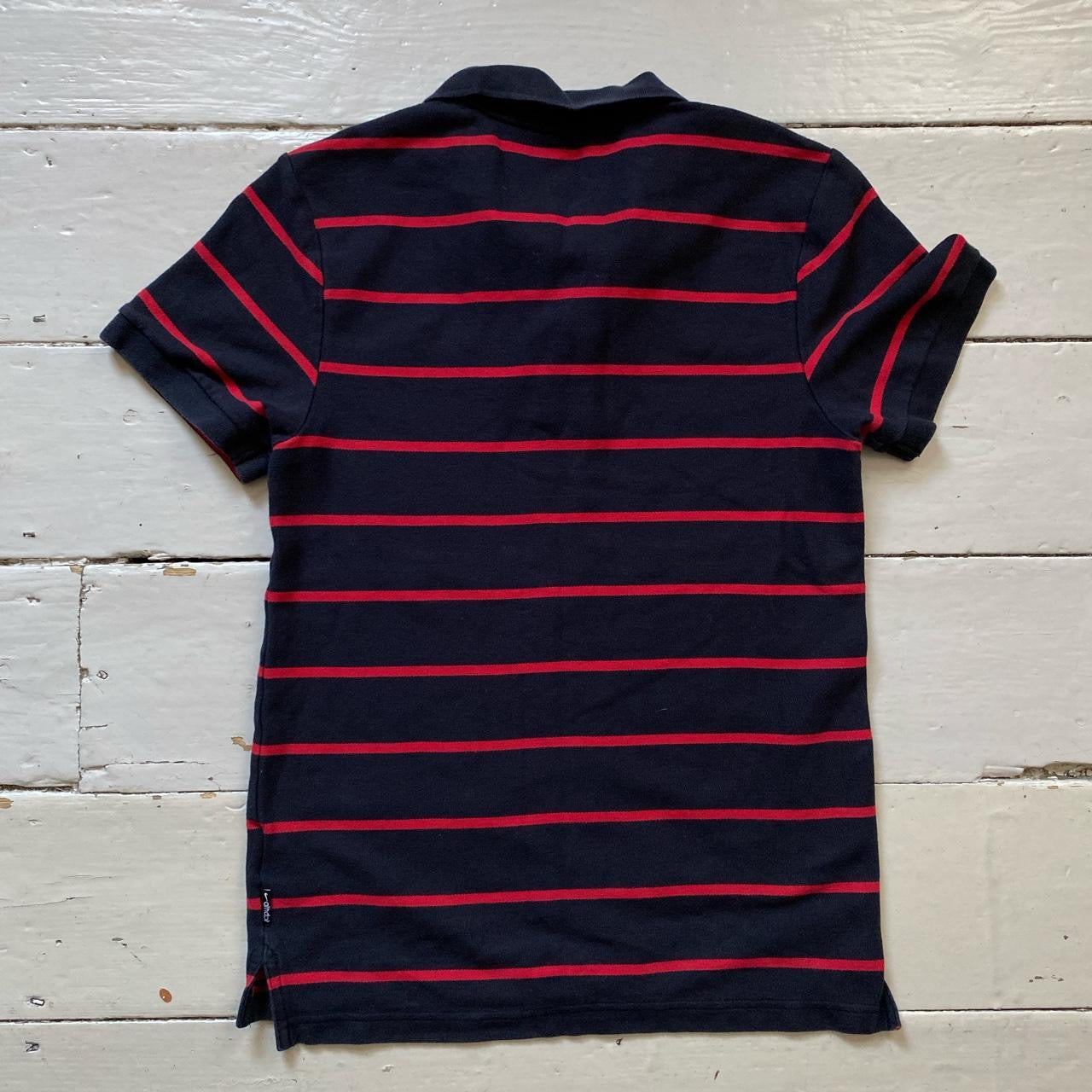 Nike Vintage Striped Polo Shirt (Small)