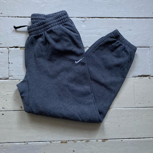 Nike Swoosh Grey Joggers (Large)