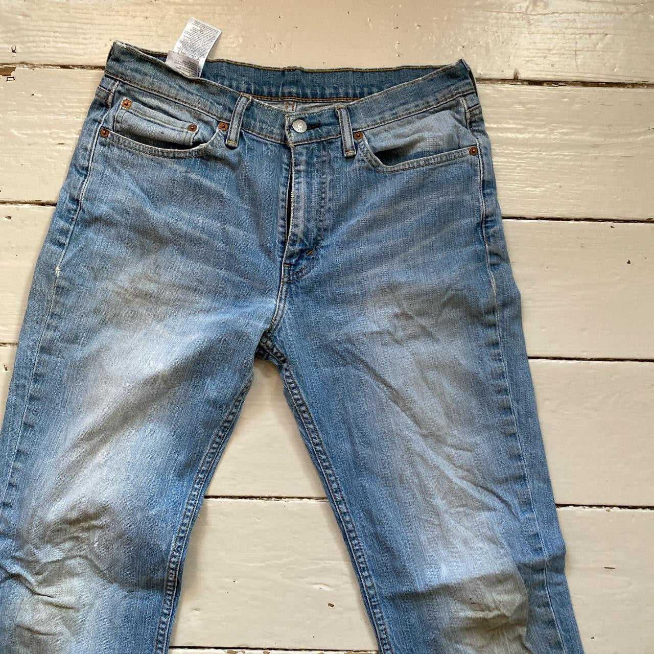 Levis 514 Light Blue Jeans (33/30)