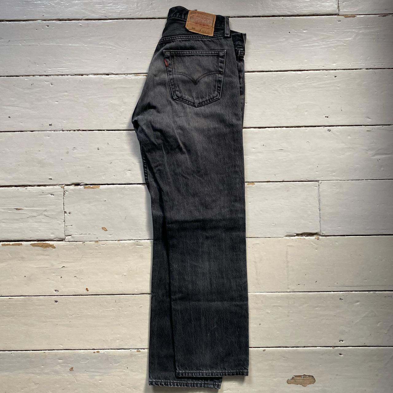 Levis 501 Grey Fade Jeans (34/30)