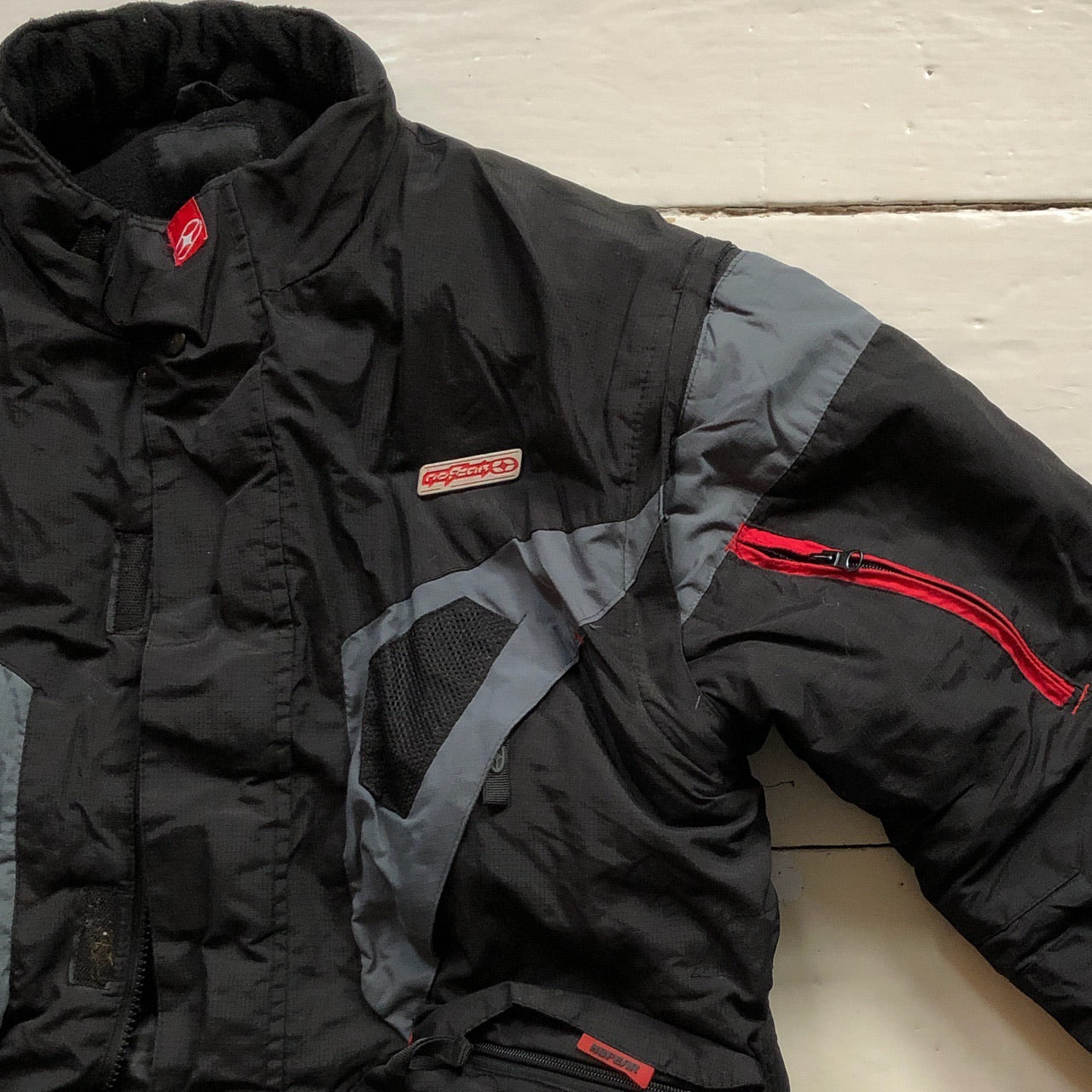 No Fear Quilter Biker Jacket (Medium)