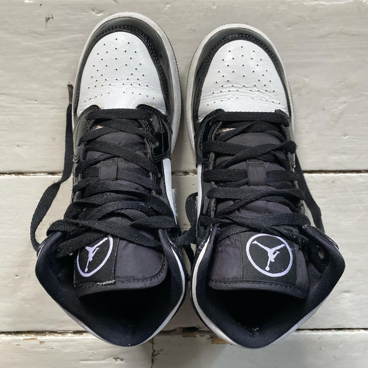 Jordan 1 Mid Carbon Fiber Black (UK 4.5)