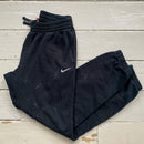 Nike Swoosh Black Joggers (Large)