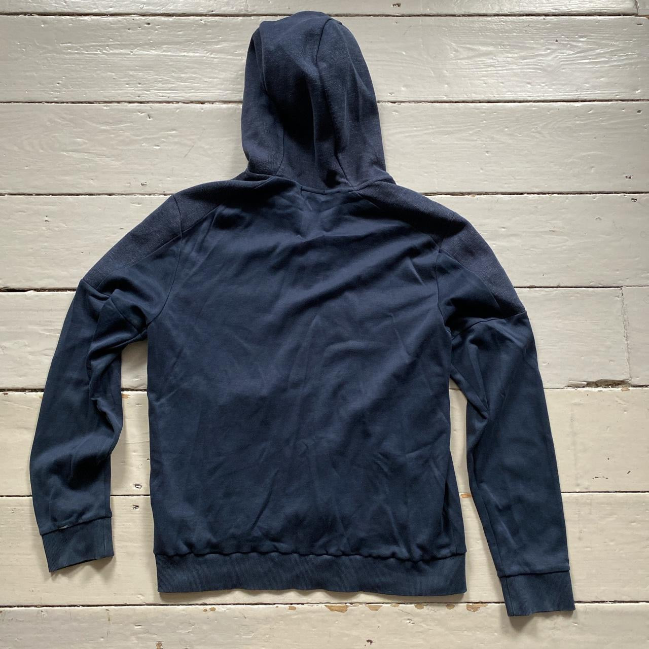 Hugo Boss Navy Hoodie (Large)