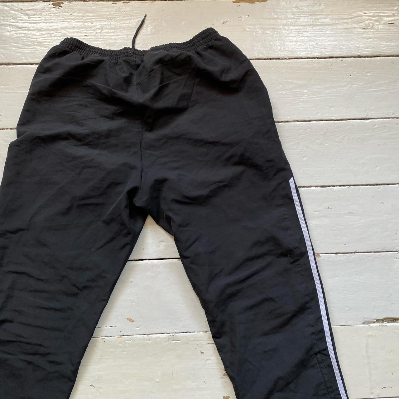 Adidas Black Shell Bottoms (Large)