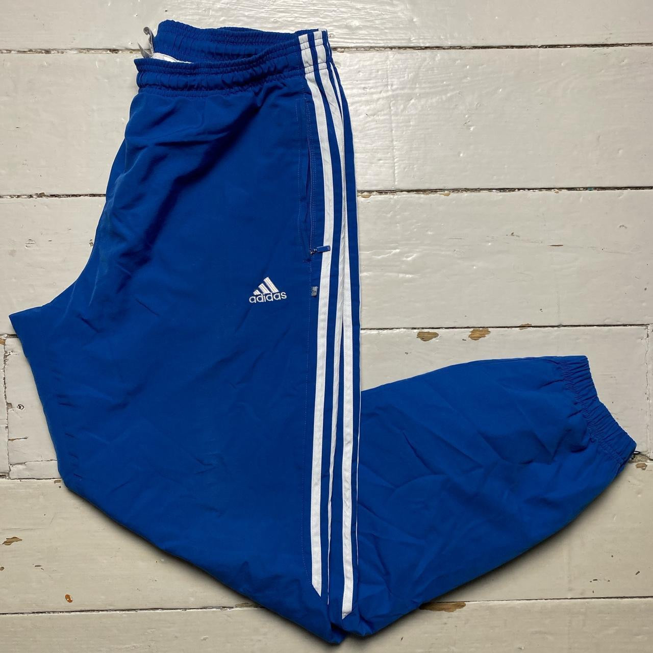 Adidas Baggy Shell Bottoms Blue (34W)