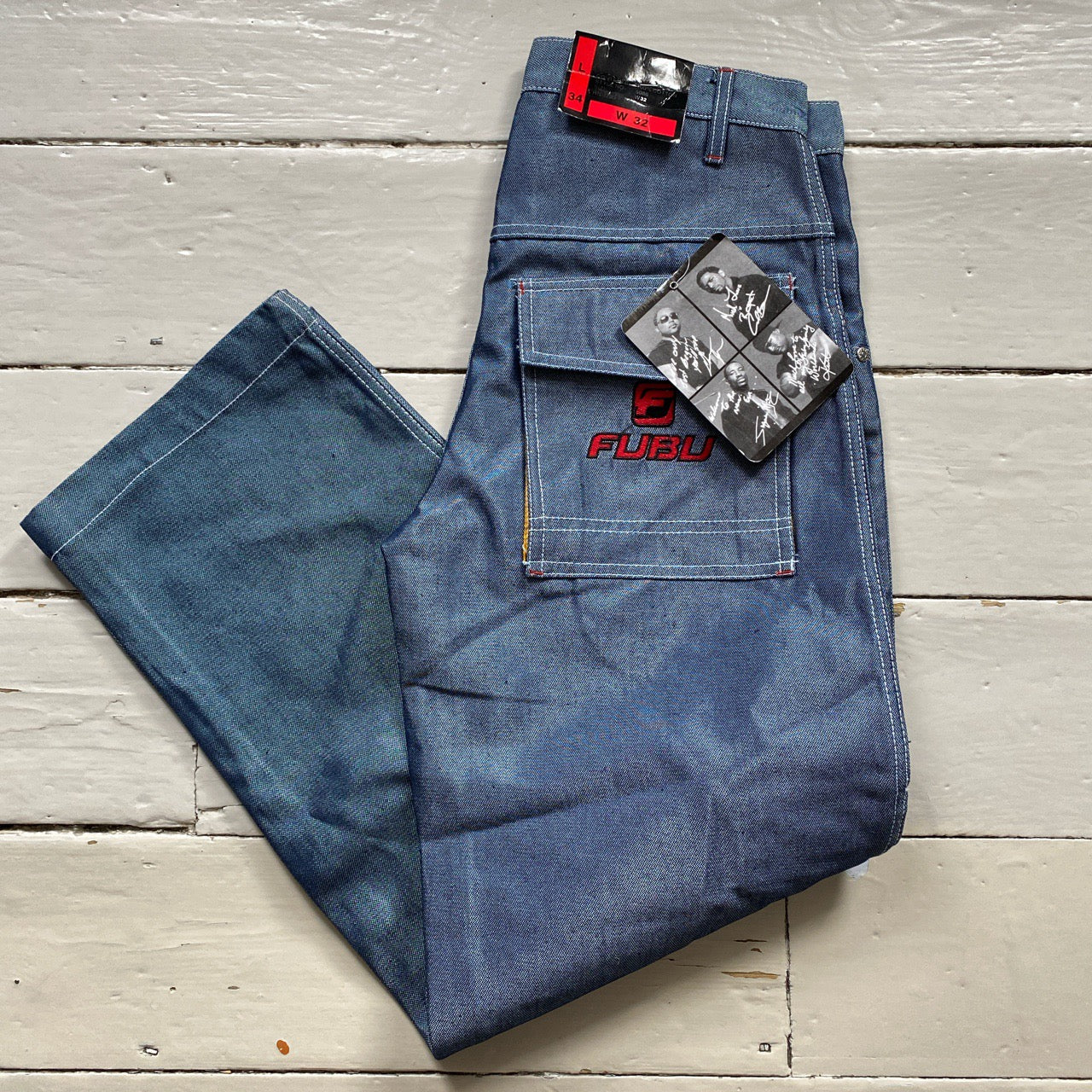 Fubu Vintage Cargo Jeans (32/32)