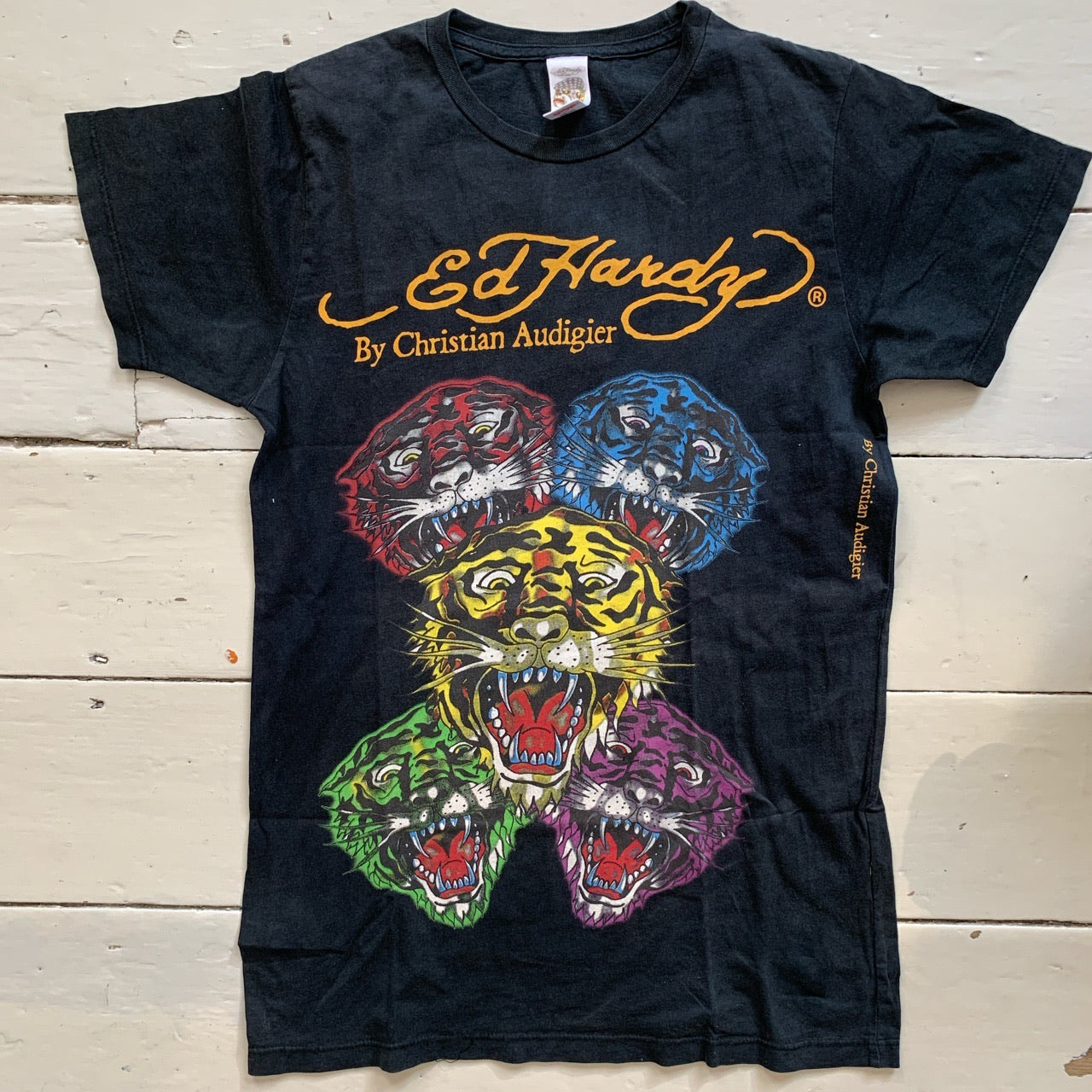 Ed Hardy Multi Tiger T-Shirt (Small)
