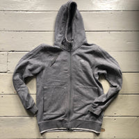 Adidas Grey Cotton Tracksuit (Small)