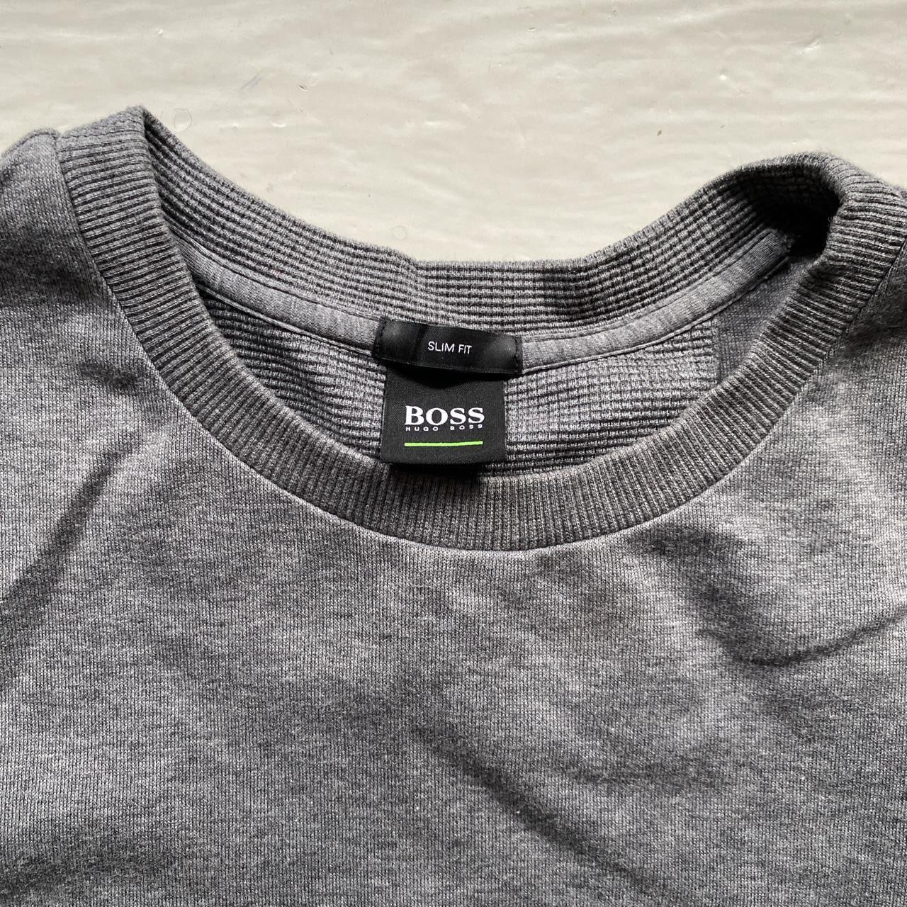 Hugo Boss Grey Jumper (Large)