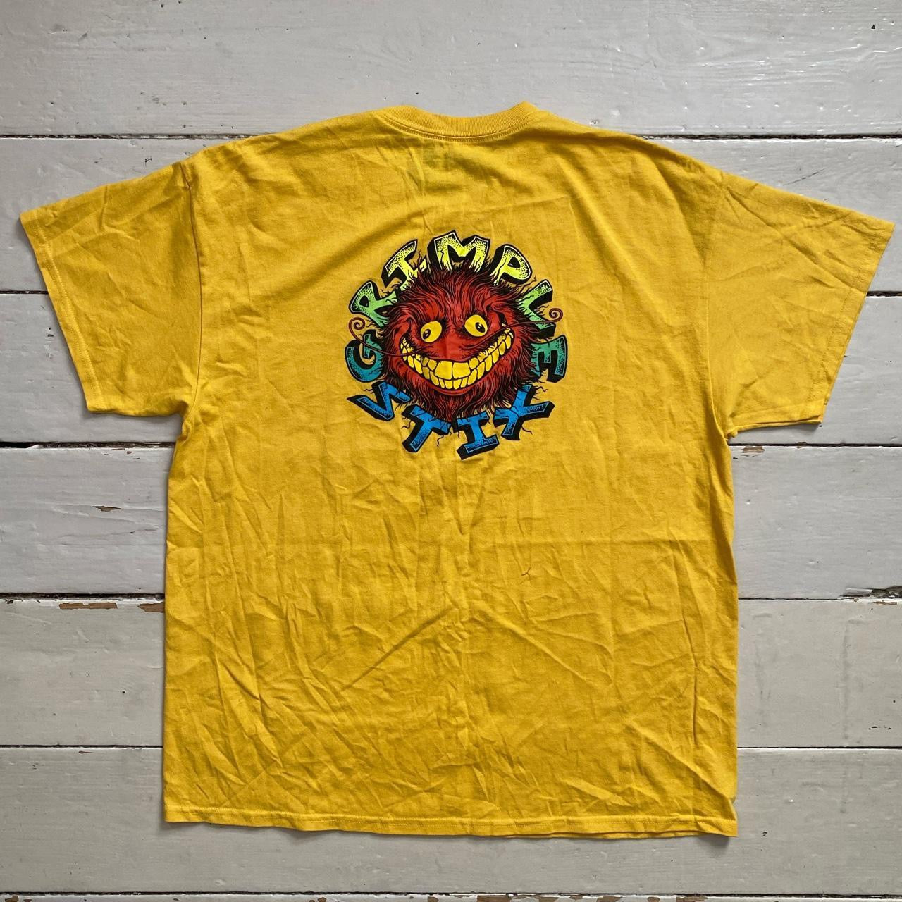 Grimple Stix Yellow T Shirt (XL)