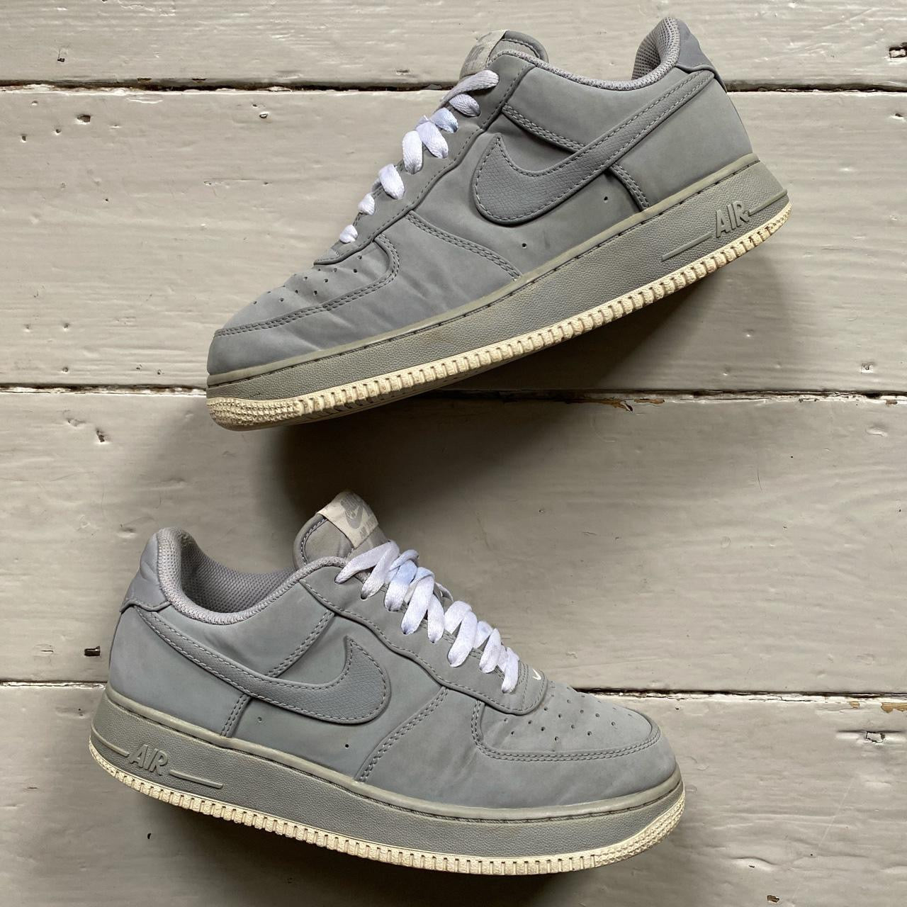 Nike Air Force 1 Grey Suede (UK 7)