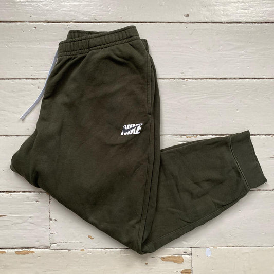 Nike Swoosh Khaki Joggers (XXL)