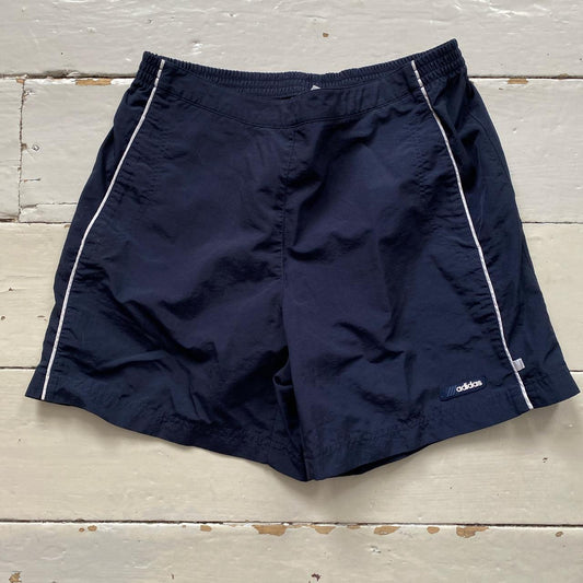 Adidas Navy Womens Shorts (UK 14)