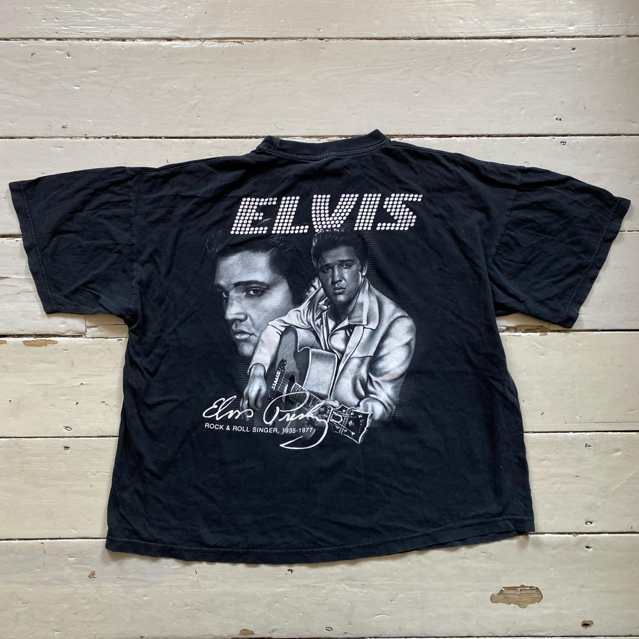 Elvis Vintage Print T Shirt (XL)