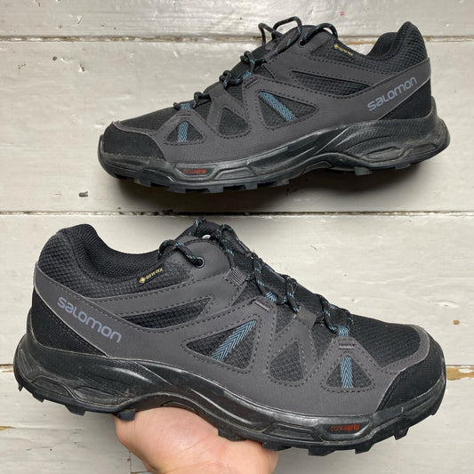Salomon Goretex Grey Trainers (UK 8)