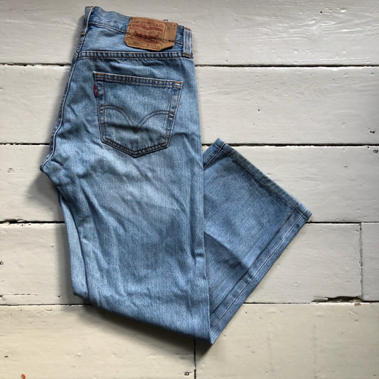 Levis 501 Light Wash Jeans (32/28)