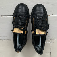 Giuseppe Zanotti Crocodile Scale Trainers (UK 7)