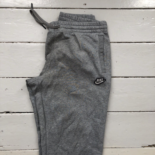 Nike Grey Jogger Bottoms (Large)