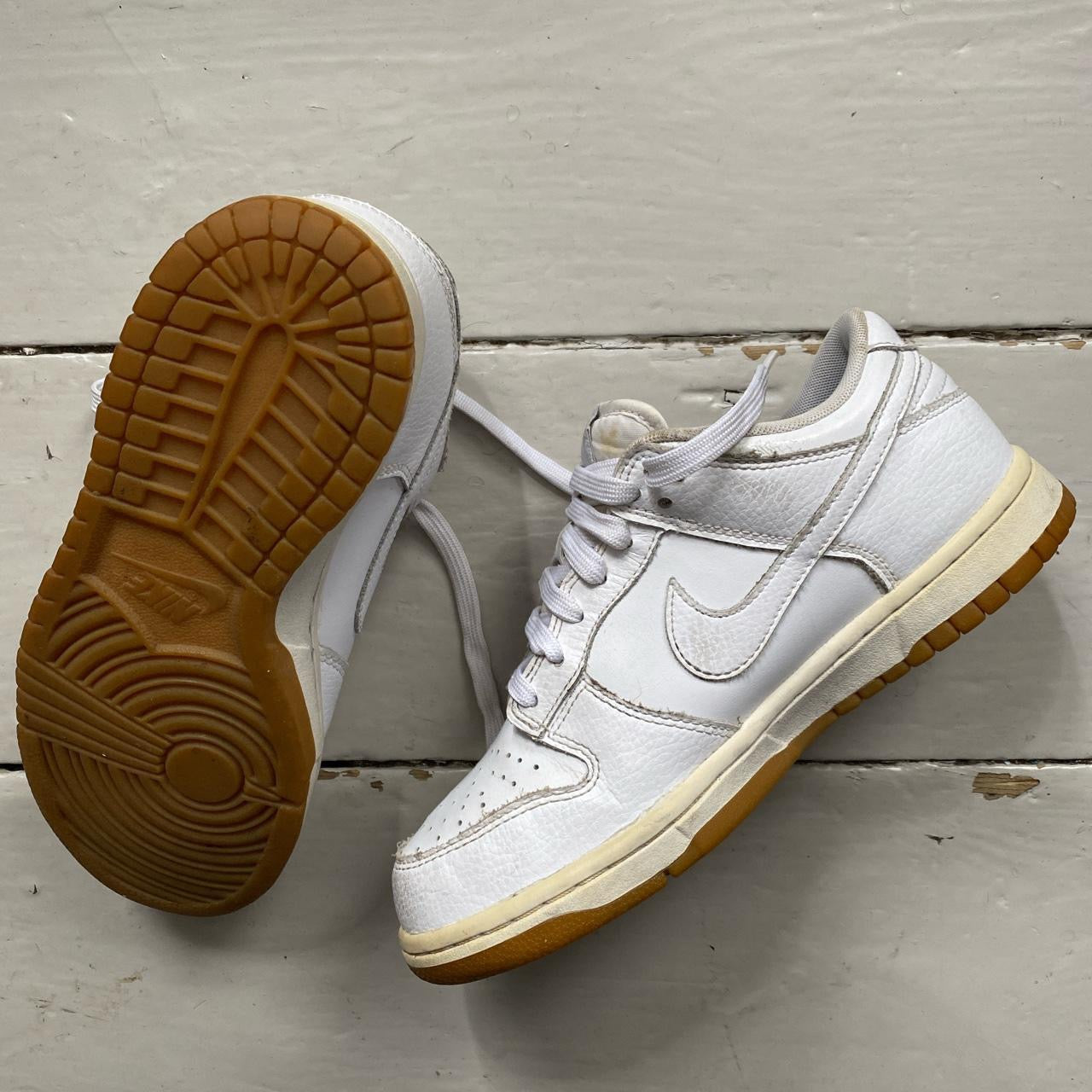 Nike Dunk Low Platinum White Gum (UK 4)