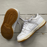 Nike Dunk Low Platinum White Gum (UK 4)