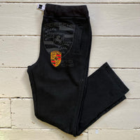 Porsche Black Joggers (Medium)