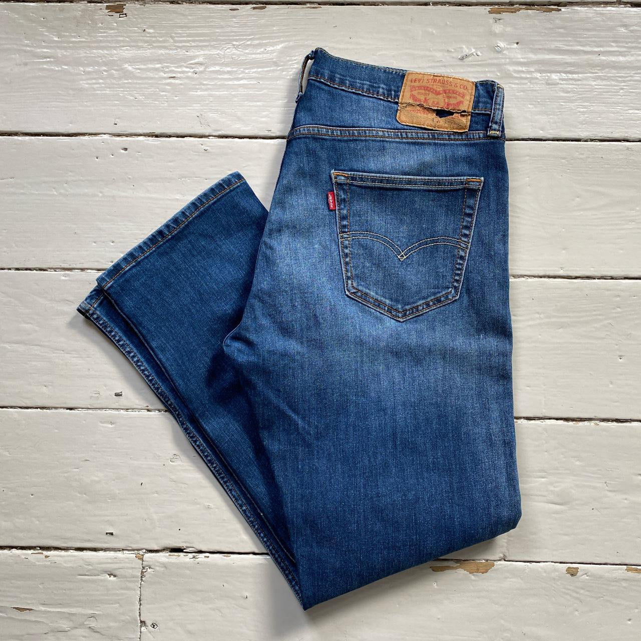 Levis 501 Stone Washed Jeans (34/29)