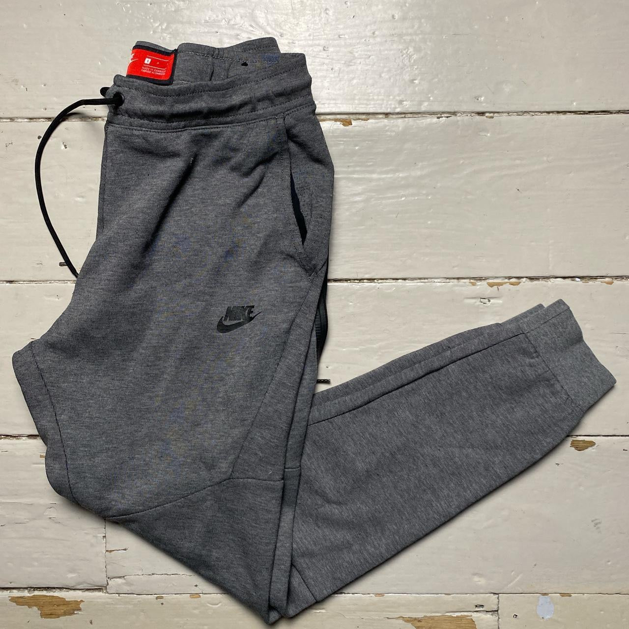 Nike Tech Fleece Grey Bottoms (Small)