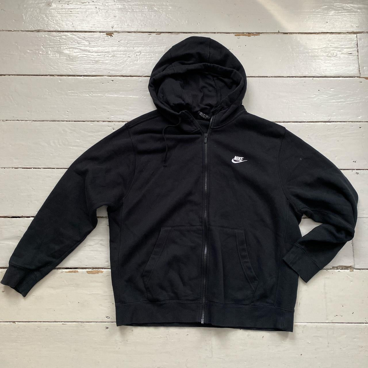 Nike Swoosh Black Hoodie (XL)