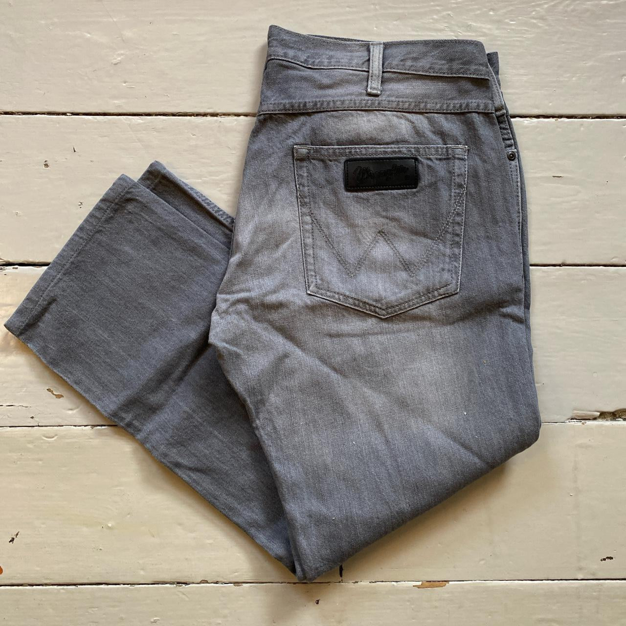 Wrangler Grey Baggy Jeans (36/27)