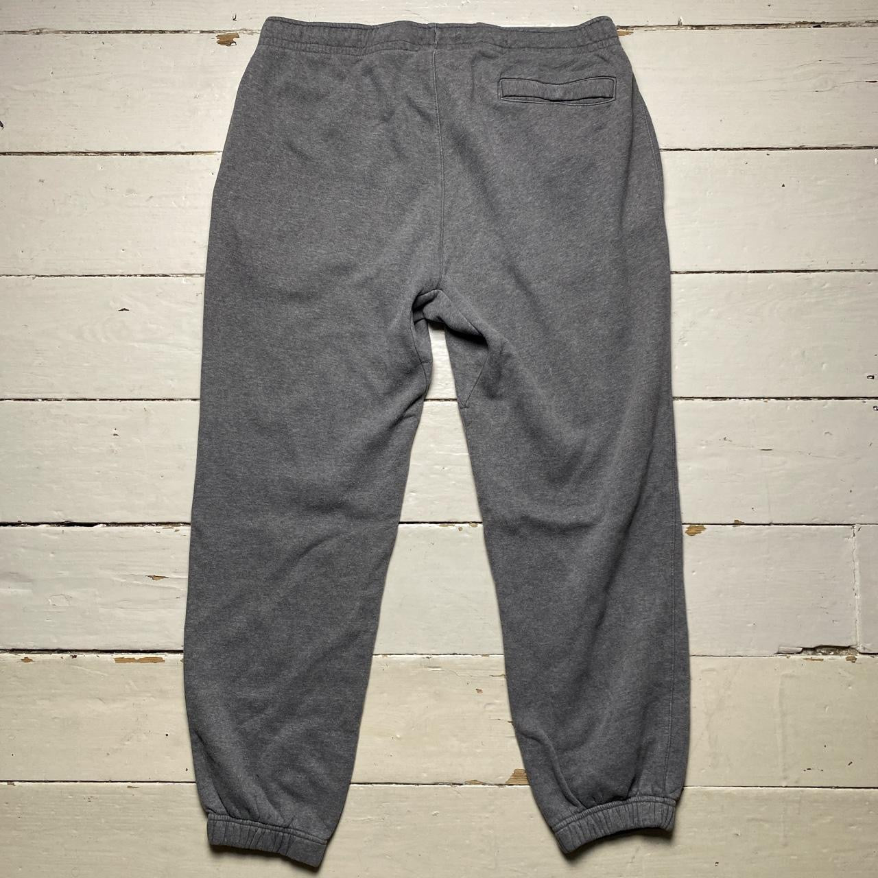 Nike Swoosh Joggers Grey and White (XL)