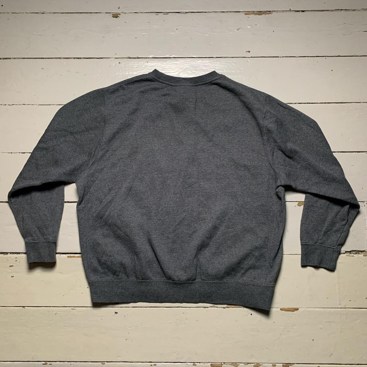 Nike Swoosh Grey Jumper (XL)