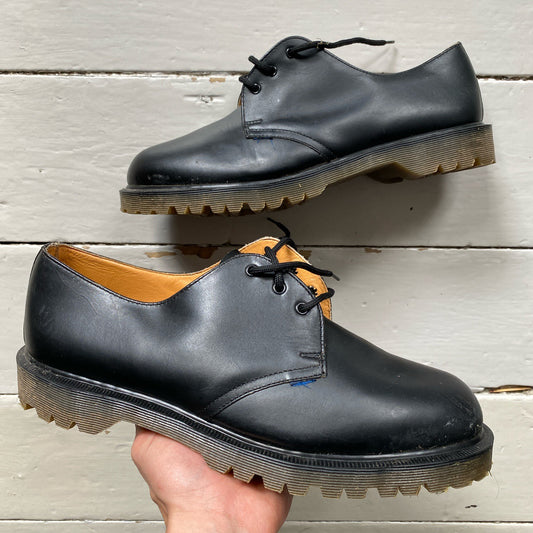 Dr Martens Black Leather Low Shoes (UK 10)
