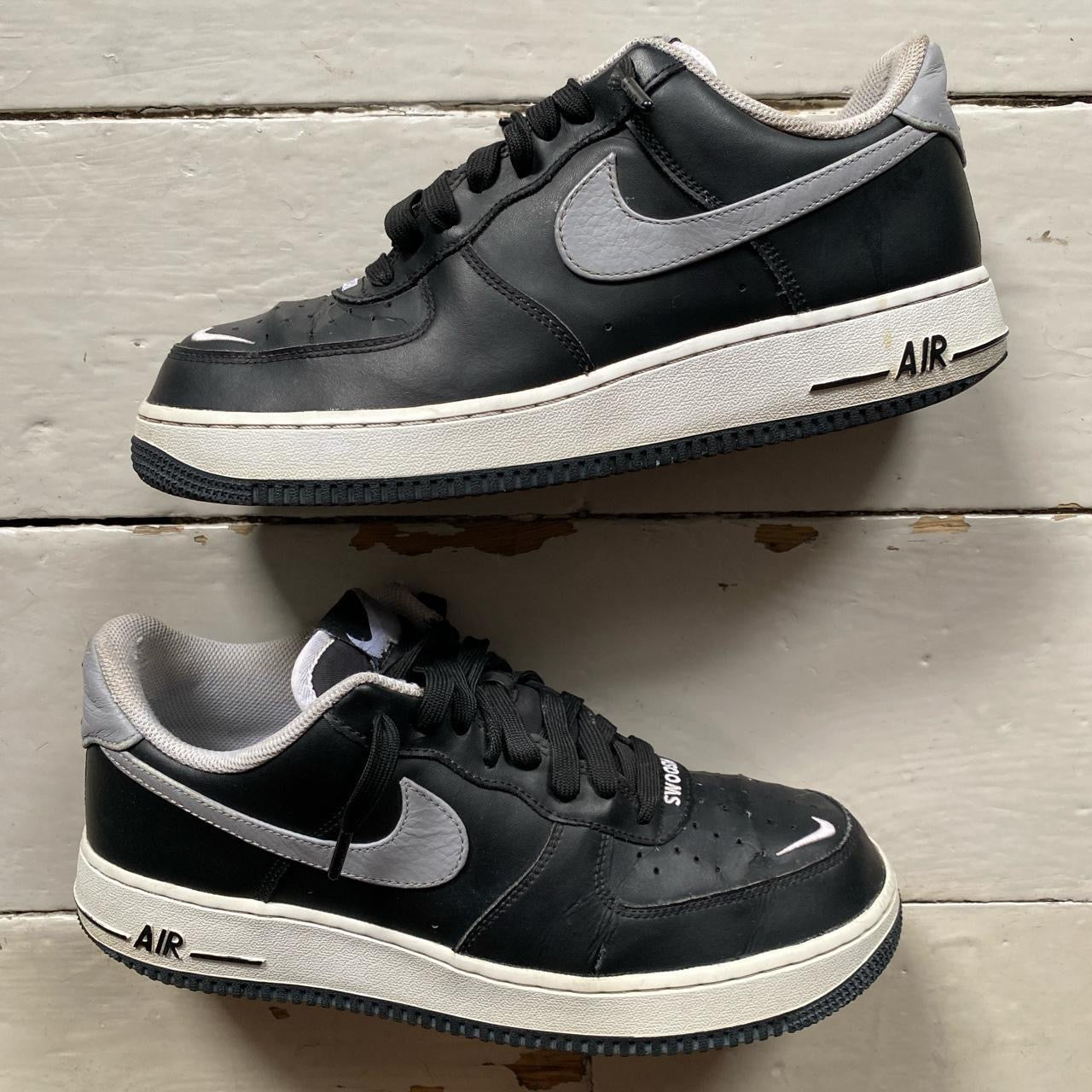 Nike Air Force 1 Black Grey (UK 9)