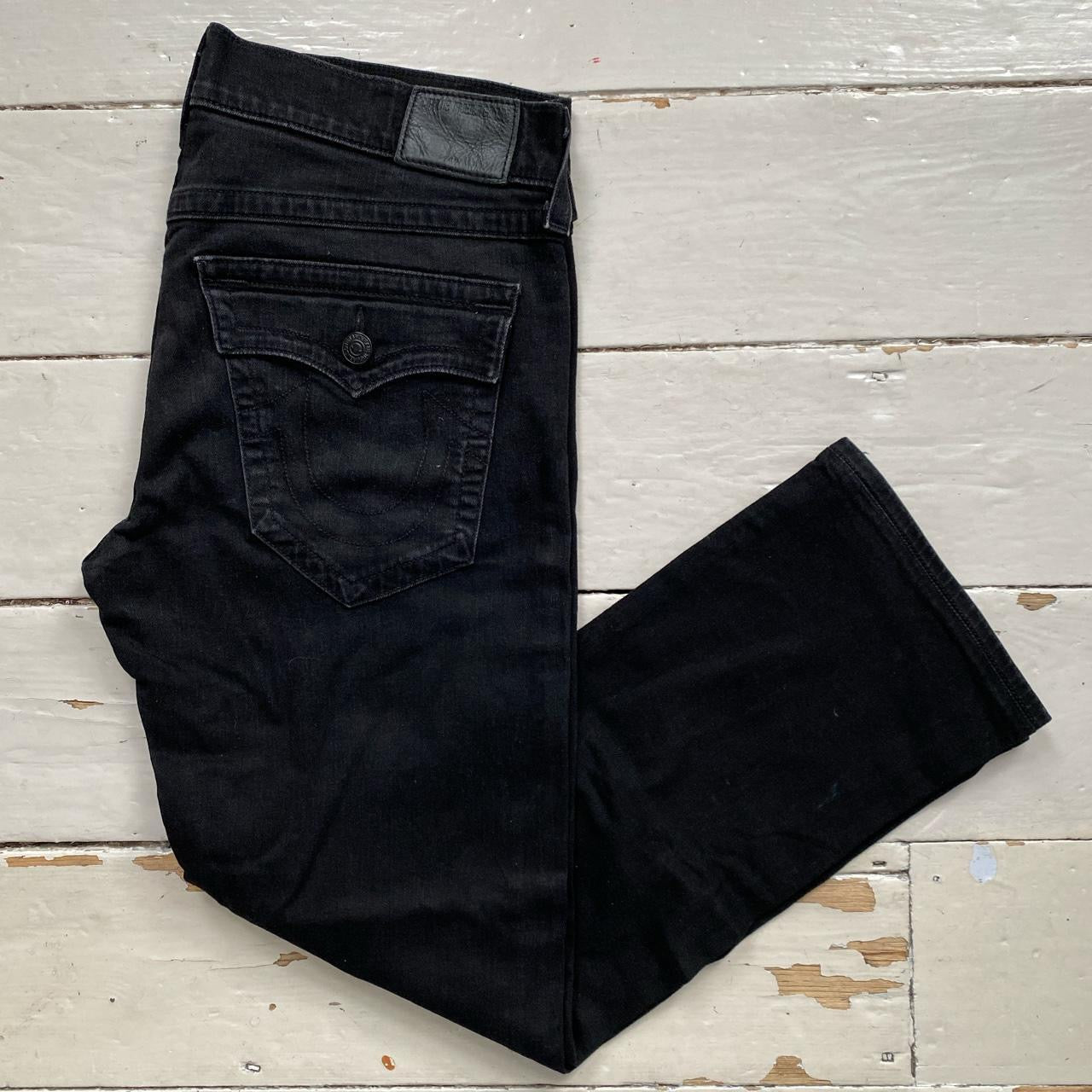 True Religion Ricky Black Jeans (36/30)