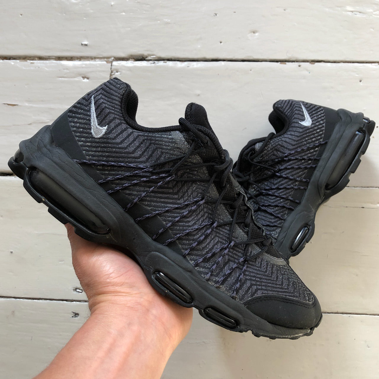 Nike Air Max 95 Black Jacqurd (UK 7.5)