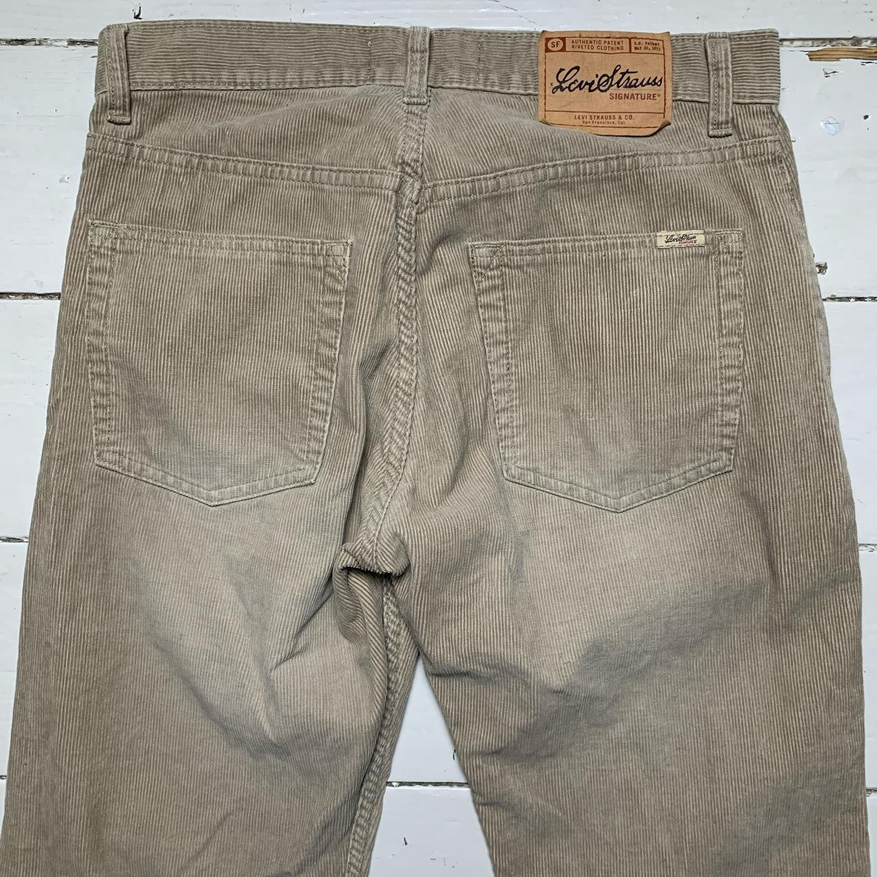 Levis Beige Corduroy Jeans (34/30)