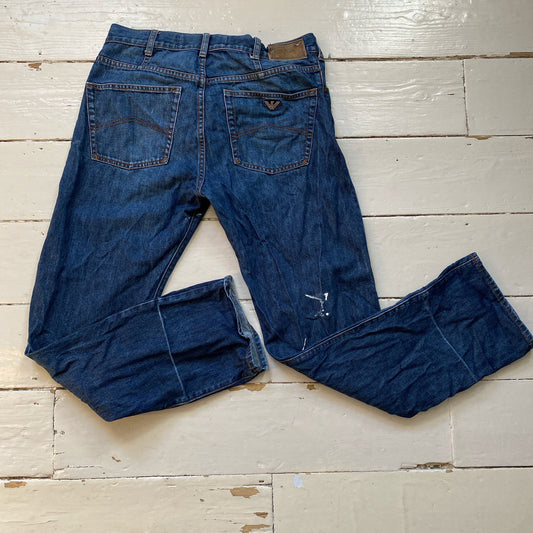 Armani Light Navy Jeans (34/31)